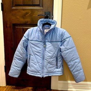 Vintage 90’s sky blue ski jacket